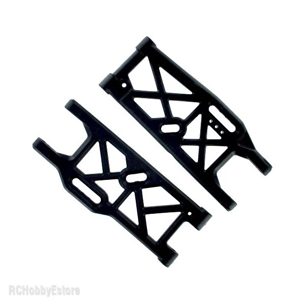 86704 REAR LOWER SUSPENSION ARMS HSP HIMOTO 1/8 SCALE SPARE PART - Image 1 of 1