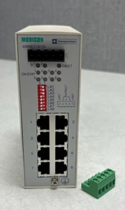 499NES18100 - Schneider, Ethernet TCP/IP Switch ConneXium, 8 Ports - Picture 1 of 4