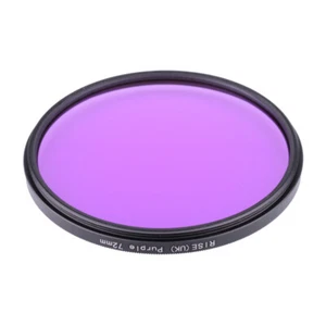 72mm Full Purple Color Lens Filter for All Digital Camera Lens with thread mount - Picture 1 of 6