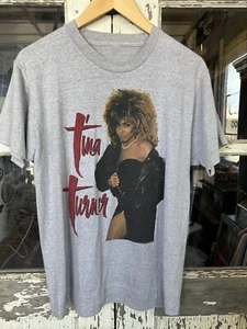 Vintage Tina Turner tour band t shirt world tour 1987 80s music vtg  - Picture 1 of 8