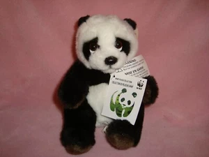 1986 WWF Panda Bear Imported by Shoppers Drug Mart Plush 6" - Imagen 1 de 8