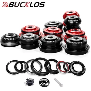 BUCKLOS 34/44/50.6/52/55/56mm Sealed Bearing Headset for Bicycle Frame Fork - Picture 1 of 44