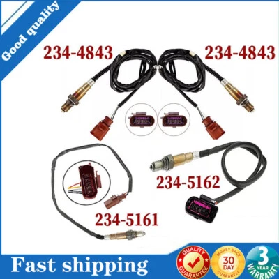 4pcs Up+Downstream Oxygen Sensor For 2013-2018 Audi S6 S7 S8 A8 Quattro 4.0L V8 - Image 1 of 4