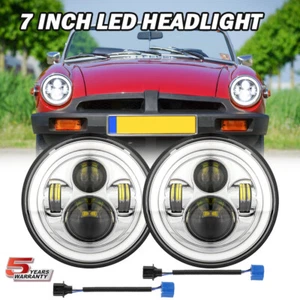 LED Headlights DRL Lights H4/H13 7 Inch for 1947-1957 Chevrolet Truck GMC Pickup - Picture 1 of 12