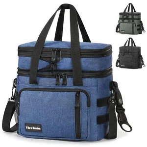 Insulated Lunch Bag Adult Lunch Box for Work School Men Women Kids Leakproof - Picture 1 of 21