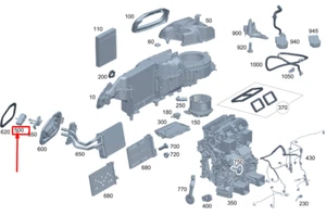 MERCEDES-BENZ S W223 A/C Expansion Valve A2238352200 NEW GENUINE - Picture 1 of 2