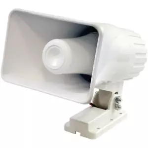 PHSP4 6" 50W Innenbereich/Aussenbereich Wasserdicht Heim PA Lautsprecher 8 Ohm, Weiß - Bild 1 von 12