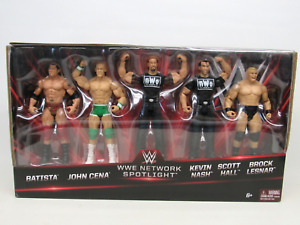 WWE LEGENDS NETWORK SPOTLIGHT 2002 5-Pack (NWO, Cena, Brock, Batista) WWF Nash