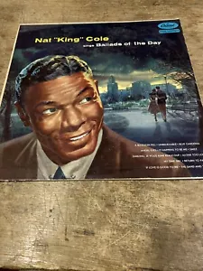 NAT KING COLE - 'Sings Ballads Of The Day' 12" Vinyl LP Record - Picture 1 of 6
