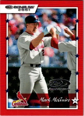 2001 Donruss - #15 Mark McGwire  / St. Louis Cardinals baseball card - Image 1 of 2