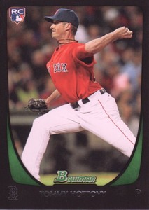 2011 (RED SOX) Bowman Draft #48 Tommy Hottovy (RC)