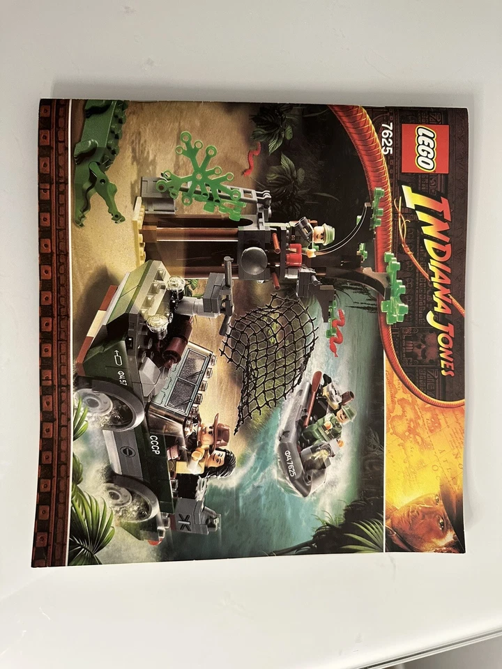 Building instructions for 7625, River Chase, LEGO® Indiana Jones™ Manual only.  - Image 1 of 3