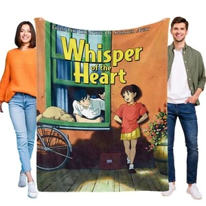 Kids' Choice! Whisper of the Heart Warm Blanket - The Perfect Fan Gift! - Picture 1 of 9