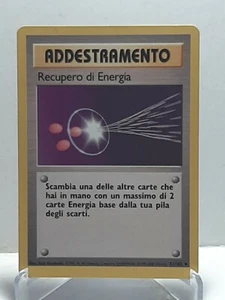 Recupero di Energia (Energy Retrieval) 81/102 Pokemon LP Used See Pictures - Picture 1 of 12