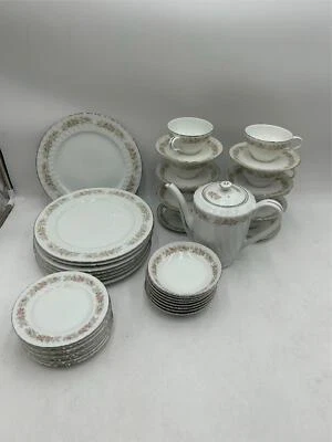 JUEGO DE 40 PLATOS Y CUENCOS DANSICO TEAHOUSE ROSE **LEER** Foto 1 de 4