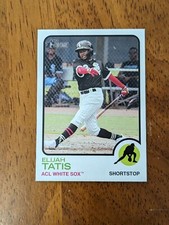 2022 Topps Heritage Minor League Elijah Tatis - # 165 - ACL White Sox