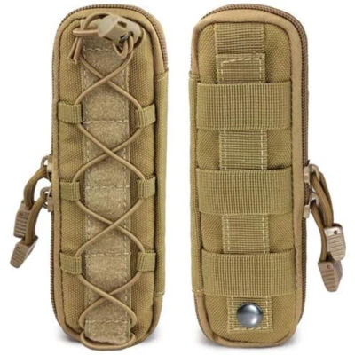 Funda de cuchillo táctica Molle estuche de bolsillo cinturón cuchillos de nailon bolsa de transporte funda Foto 1 de 4