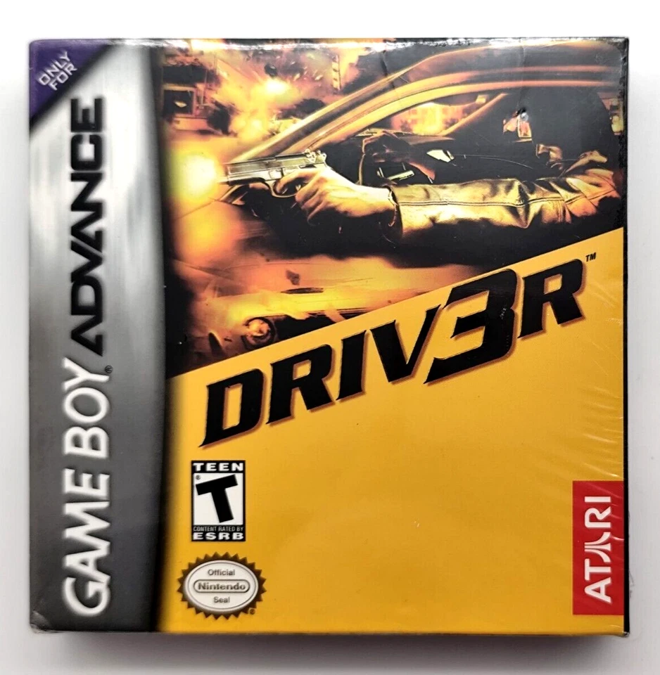 Driv3r / Driver 3 (Game Boy Advance GBA, 2005) BRAND NEW Factory Sealed! - Image 1 of 4