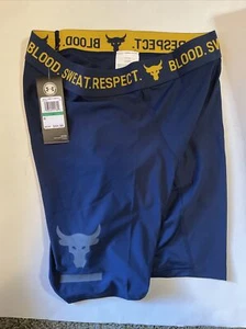 Under Armour HeatGear Project Rock Herren Kompressionsshorts navy Gr. L sexy gym - Bild 1 von 11