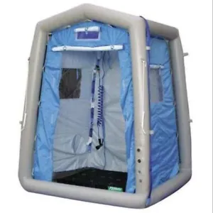 AIR TIGHT WATERPROOF Inflatable Camping Portable Pop Up Shower Bathroom Booth  - Picture 1 of 6