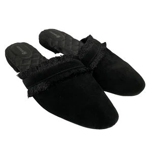 Birdies Women's Elegant Slip On Mule House Slippers 9.5 Black - Picture 1 of 12