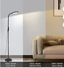 Lampe de sol ou de table de chevet DEL Miroco avec 5 niveaux de luminosité et hauteur réglable