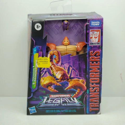 Transformers Generations Legacy Predacon Sandstorm Deluxe Class NEW Decepticon Cover