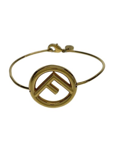 FENDI BRACCIALE LOGO METALLO SP ORO BRACCIALE MORBIDO ORO DONNA