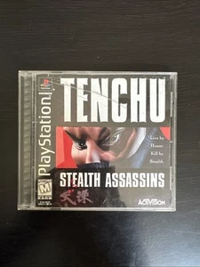 Tenchu Stealth Assassins PS1 PlayStation 1 CIB Complete w/ Manual Registration - Picture 1 of 3
