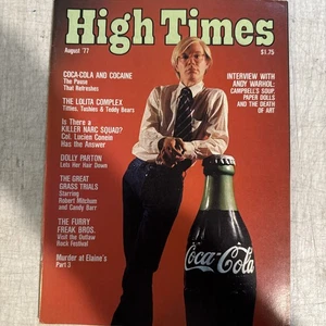 HIGH TIMES MAGAZINE - AUG 1977 - Picture 1 of 1