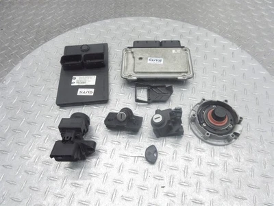 BMW R1200 R1200RT 2007 07-09 Juego de bloqueo Módulo de control ECU Interruptor de encendido Lote de llaves Foto 1 de 4