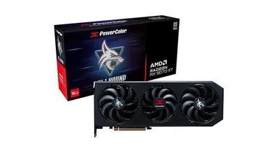 POWERCOLOR AMD Radeon RX 9070 XT Hellhound OC 16GB GDDR6 Grafikkarte HDMI/3xDP