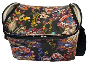 Vera Bradley Thermo Brotzeittasche schwarz geblümt - Bild 1 von 4