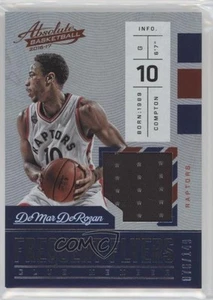 2016-17 Panini Absolute Frequent Flyer Materials /149 DeMar DeRozan #3 - Picture 1 of 3