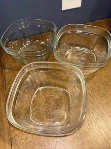 Lot of 3 Rubbermaid Glass Container 4.0 Cup No Lid Discontinued 7N63 - Picture 1 of 8