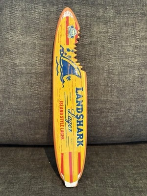 RARE 11”🇺🇸NEW LARGE LANDSHARK  LAGER SHARK BITE  SURFBOARD TAP HANDLE👀LQQK👀 - Image 1 of 4