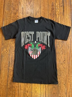 Vintage 80s West Point Army Shirt Military Desert Storm USA Size S - Image 1 of 4