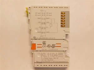 Beckhoff KL1104 4 Channel Digital Input Terminal Module 24VDC Brand New - Picture 1 of 4