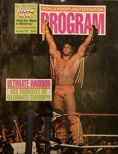 WWF Program Volume 179 The Ultimate Warrior - Picture 1 of 12