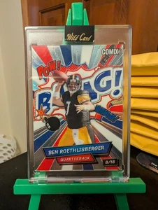 2024 Wildcard Ben Roethlisberger /18 Pittsburgh Steelers QB Rookies And Legends - Picture 1 of 1