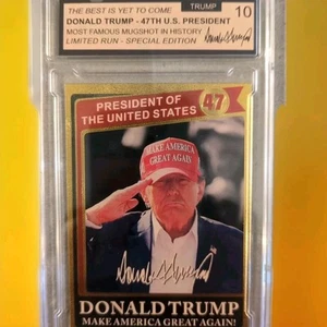 Donald Trump Make America Great Again Collector Trading Card NEW SEALED Limited  - Picture 1 of 5
