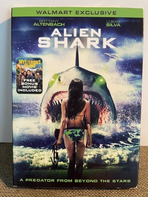 ALIEN SHARK (DVD) - OOP - SHARKSPLOITATION HORROR - RARITY - WITH SLIPCOVER - Image 1 of 2