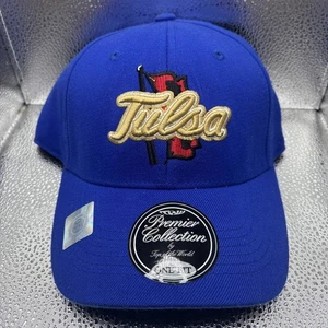 Tulsa Golden Hurricane Top World eng anliegende Kappe Mütze NCAA Einheitsgröße - Bild 1 von 3