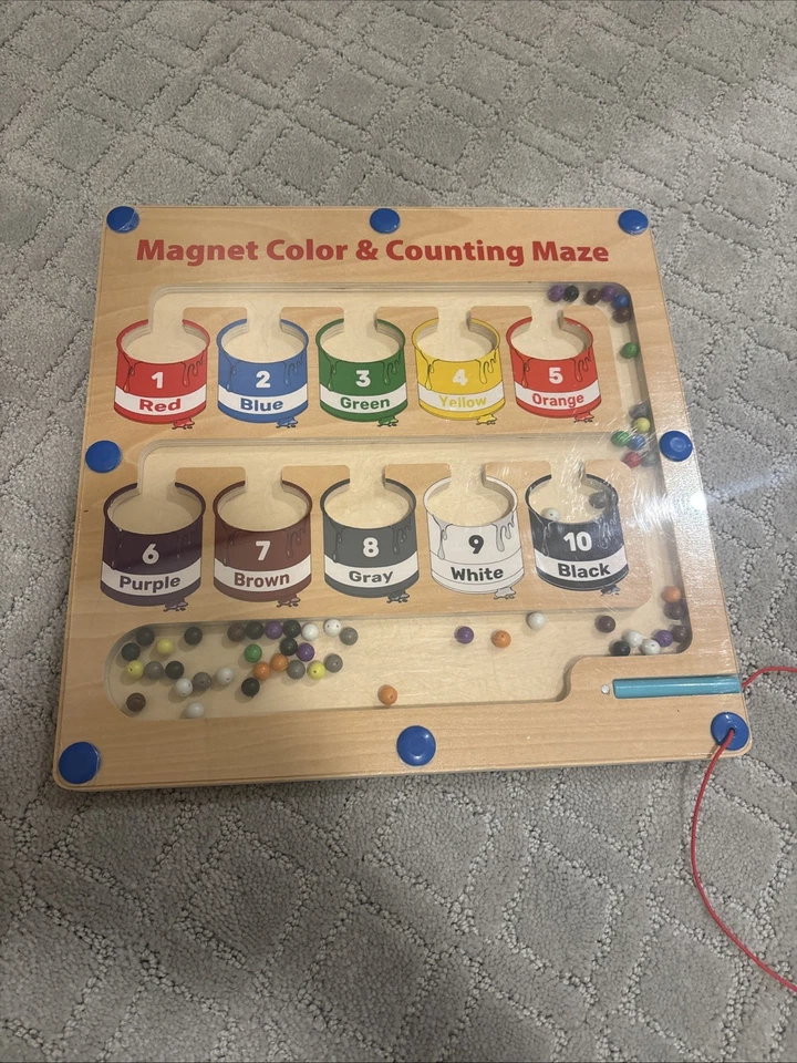 Juego Imán Color y Contar Laberinto Foto 1 de 1