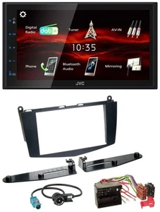 JVC USB Bluetooth MP3 DAB 2DIN Autoradio für Mercedes C-Klasse 07-11 ohne Tasten - Bild 1 von 9