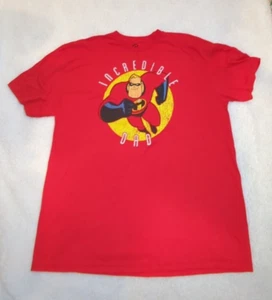 Disney The Incredibles Incredible Dad rot Herren T-Shirt XL - neu ohne Etikett - Bild 1 von 6