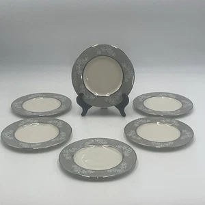 6 -Vintage Castleton China "Lace" Bread & butter plate 6. 1/4". Made in the USA - Picture 1 of 4