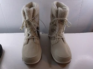 Stivali invernali donna Corie Shearling escursionista panna - filo universale taglia 12 nuovi - Foto 1 di 7