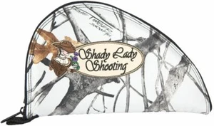 Shady Lady Shooting Pistol Snowfall, White Camo, Small - Picture 1 of 2