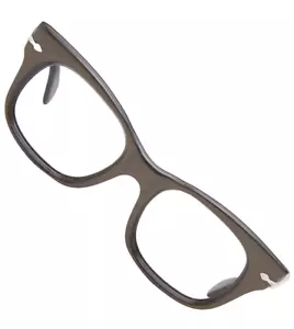 occhiali PERSOL RATTI montatura marrone oversized vintage 1970s👓Uomo - Foto 1 di 19